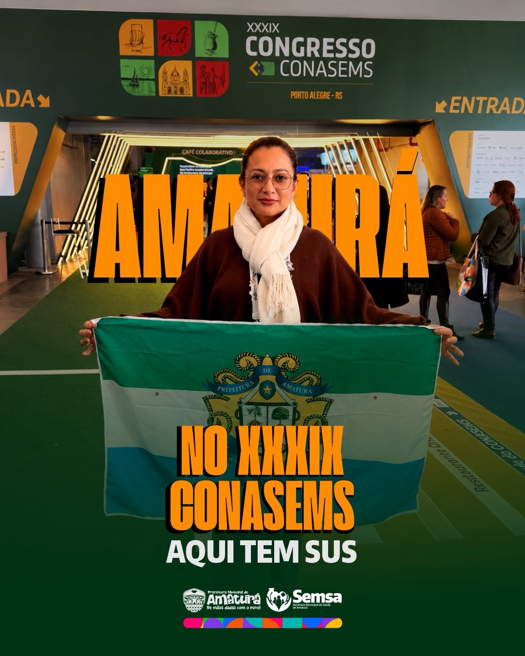 Saúde e Inovação: Amaturá Marca Presença no XXXIX Congresso Nacional do CONASEMS