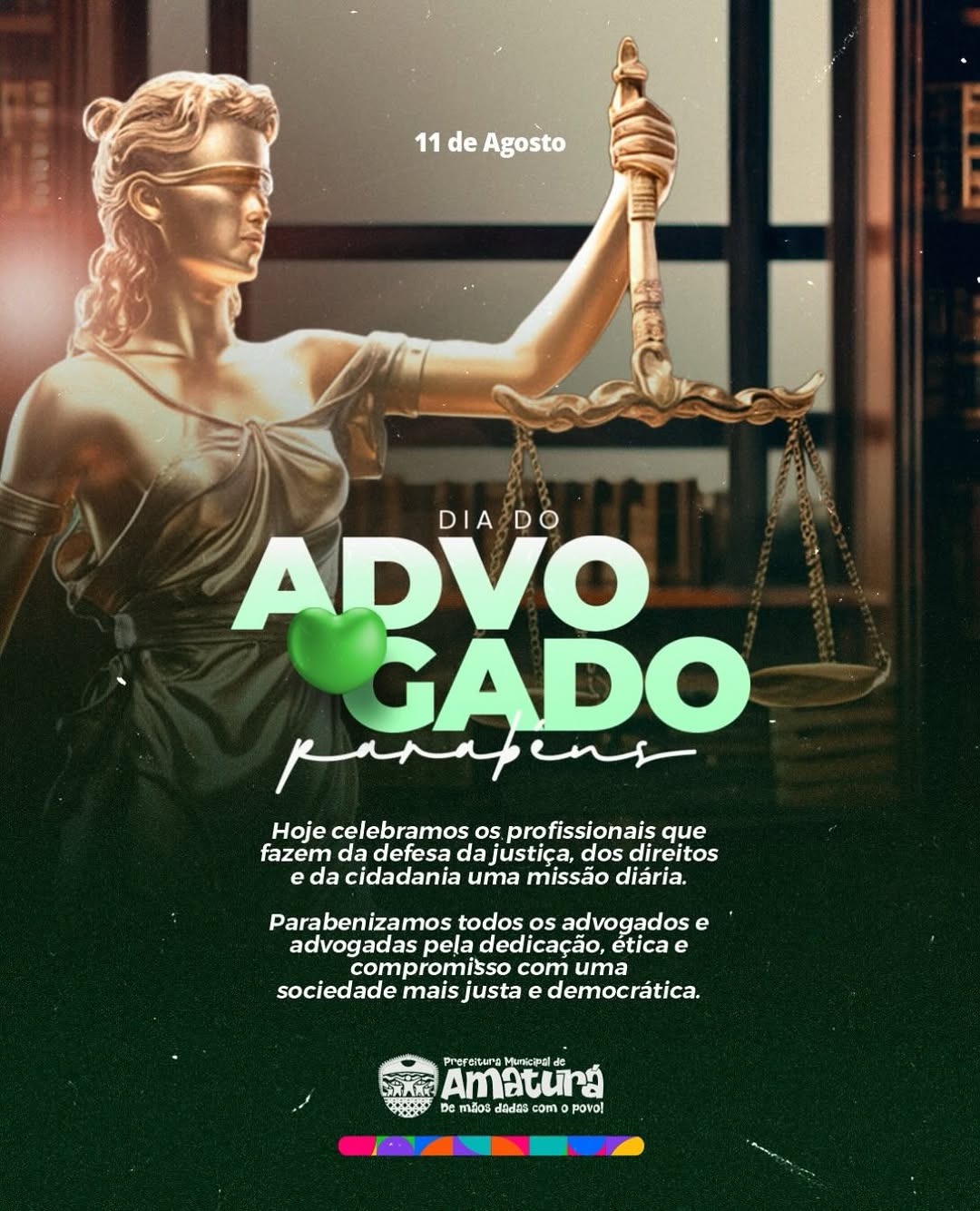 Dia do Advogado: Homenagem da Prefeitura aos Profissionais do Direito