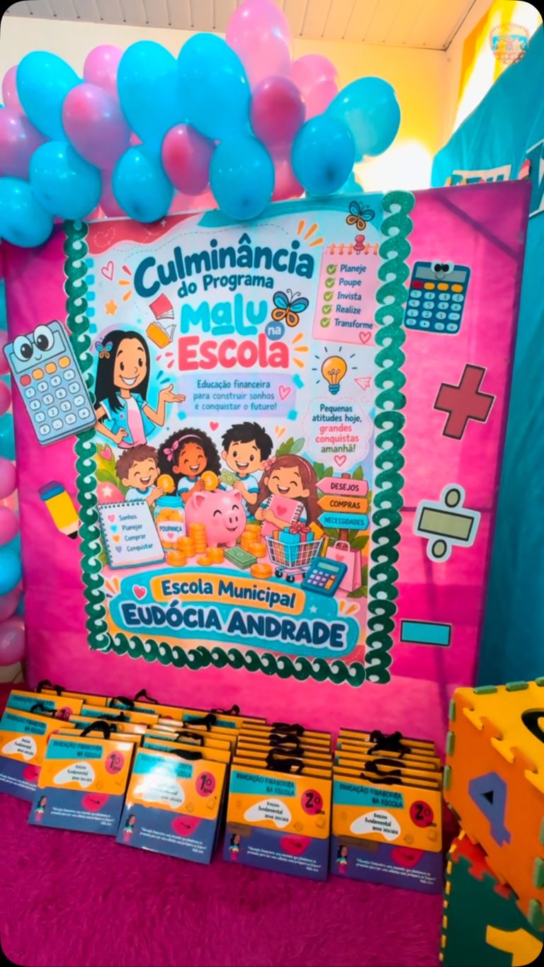 Programa Malu na Escola Promove Educação Financeira para Alunos